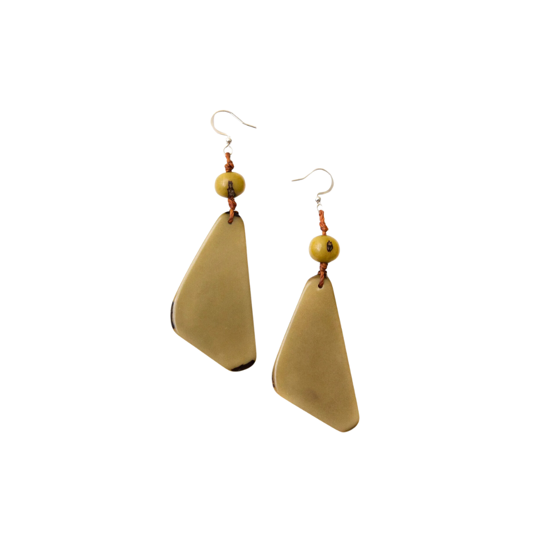 Tagua Women's Olive Scarlett Earrings