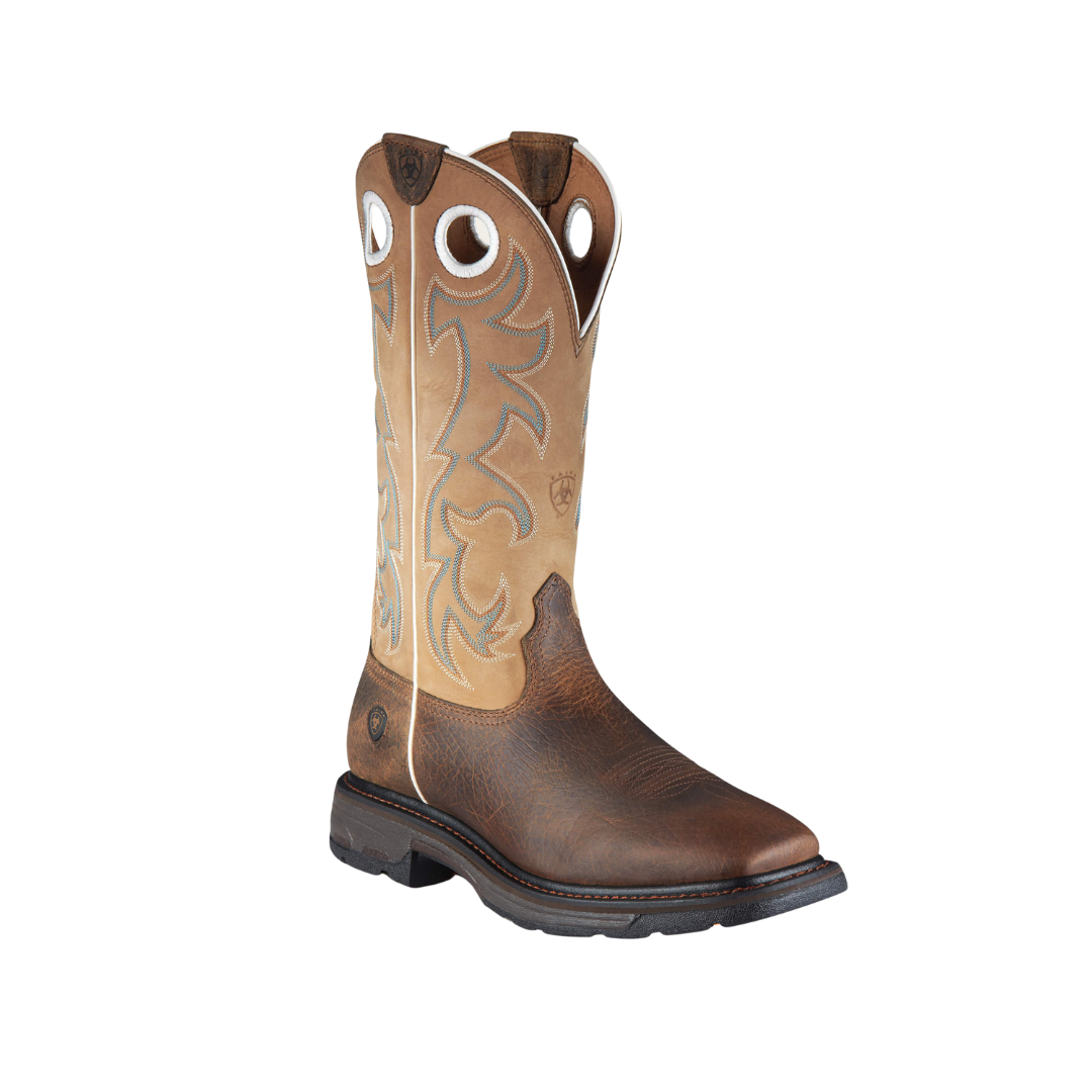 Ariat Men's Workhog Wide Brown Boots