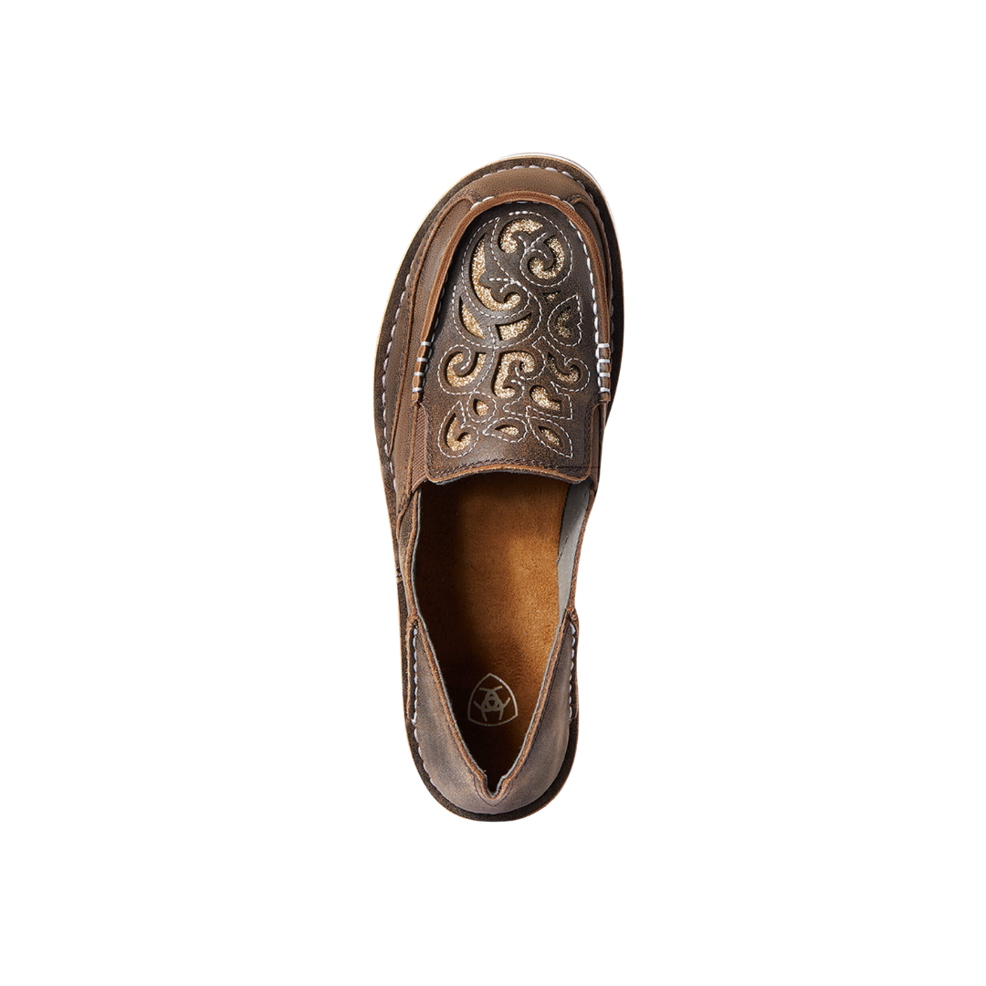 Ariat Women's Cruiser Glitter Antique Brown Shoes