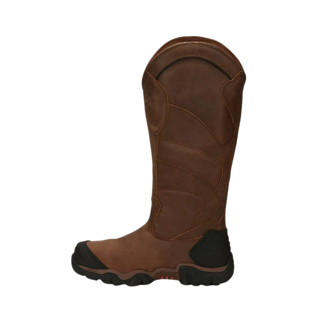 Chippewa Men's Cross Terrain Waterproof Snake Comp Toe Brown Boots