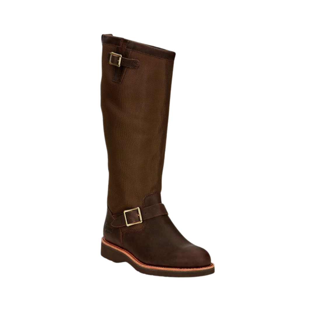 Chippewa Men's 17" Waterproof Snake Brown Boots