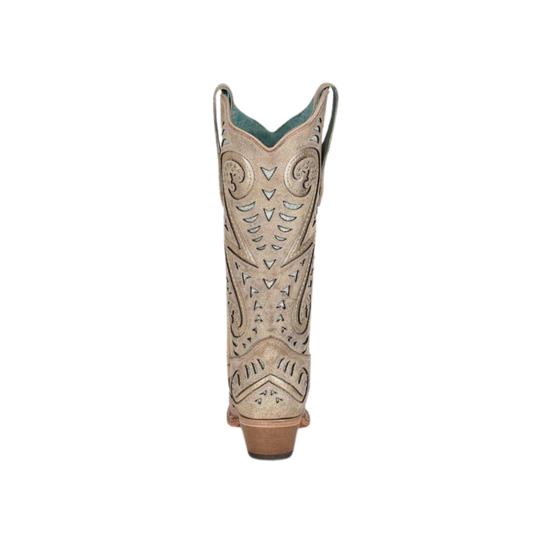 Corral Boots Women's Bone Inlay Cowgirl Boots