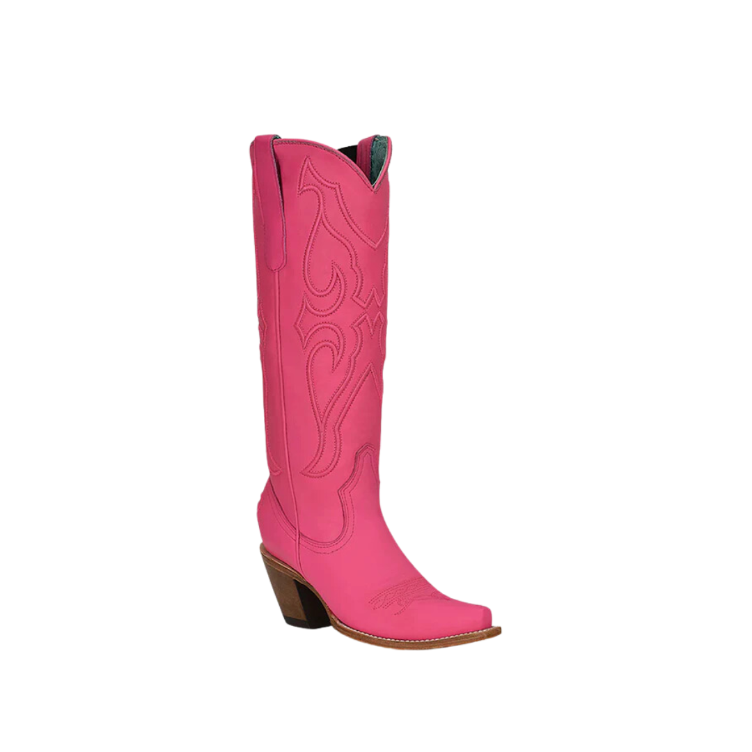 Barbie Fuchsia Inlay Fuchsia Pink Boot | Corral Boots Women | Western Style