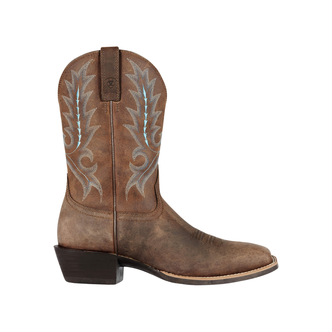 Ariat Men’s Sport Outfitte Western Distressed Brown Boots