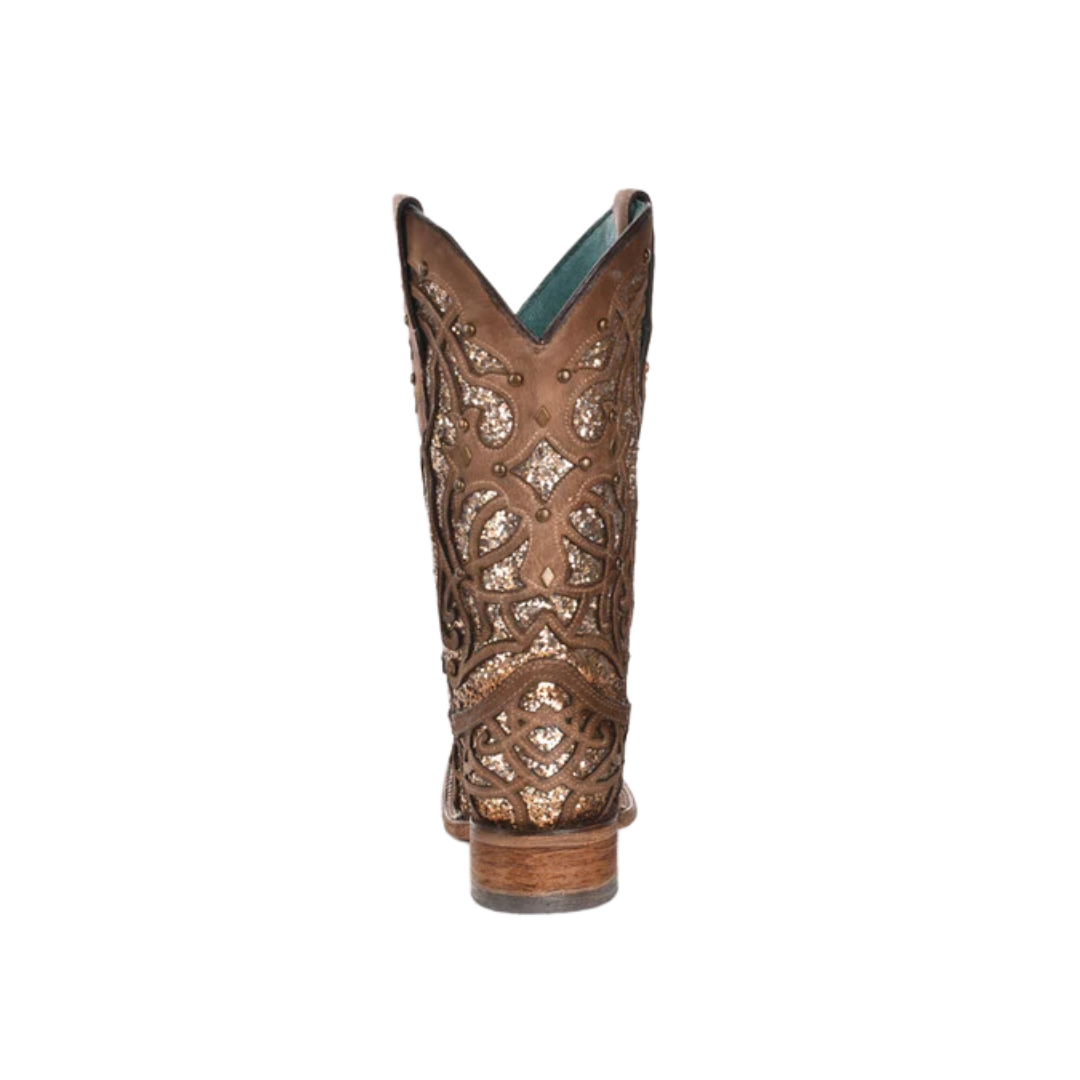 Corral Women's Glittered Square Toe Oryx Boots