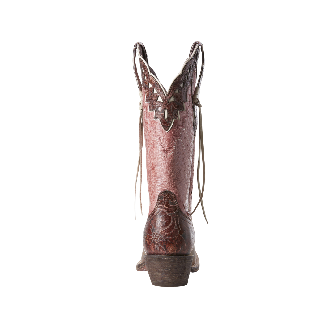 Ariat Women's Western Ember Mahogany Rose Boots