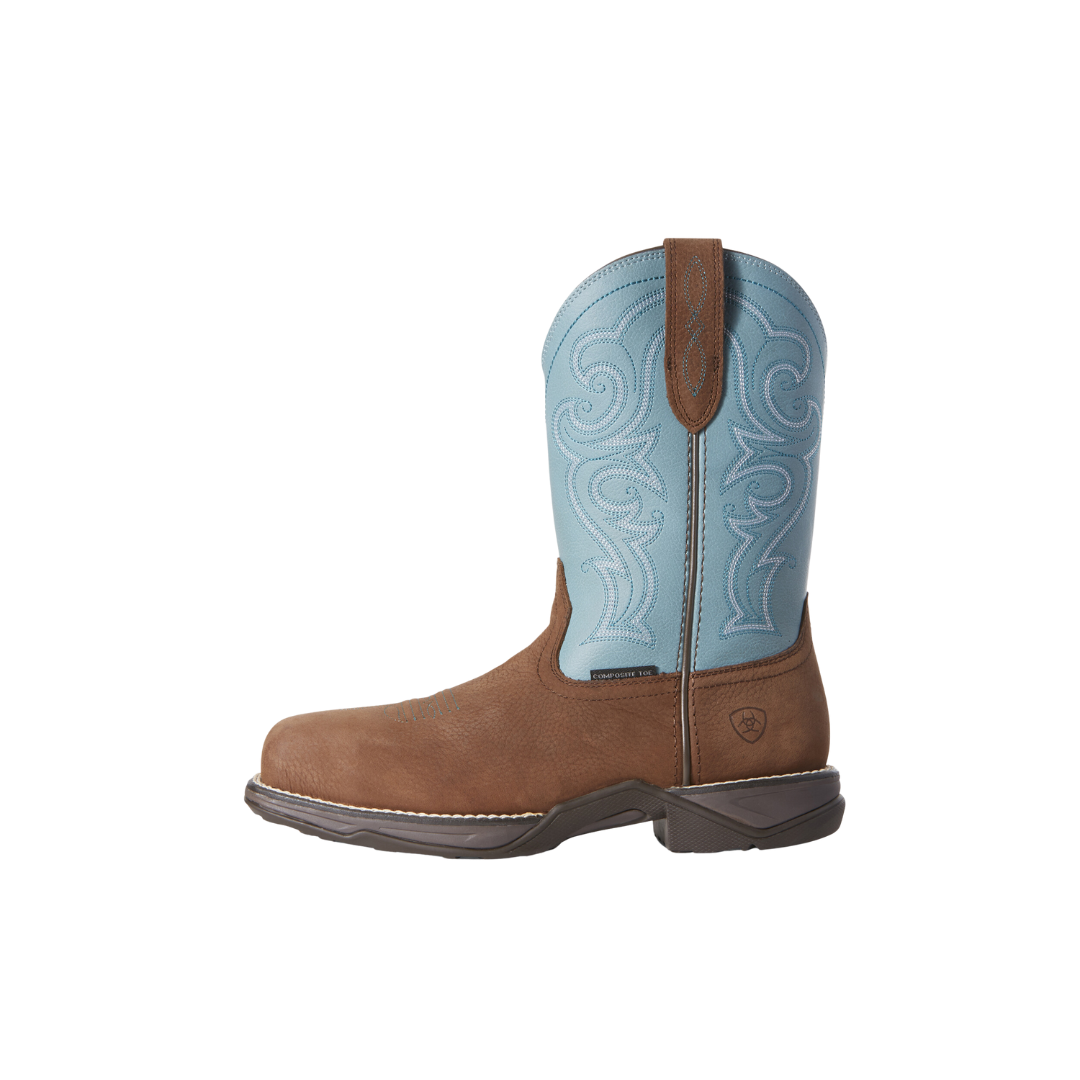 Ariat Men's Anthem Composite Toe Work Brown Boots