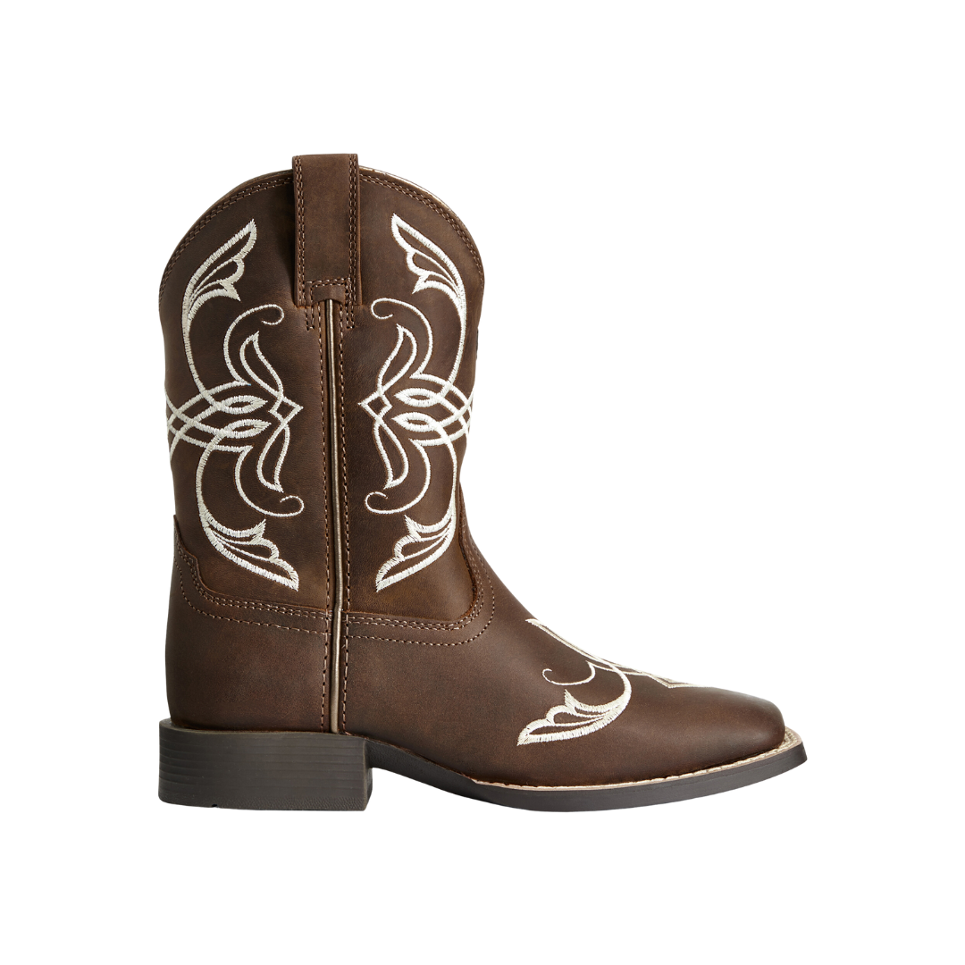 Ariat Youth Girl's Famous Western Brown Boots