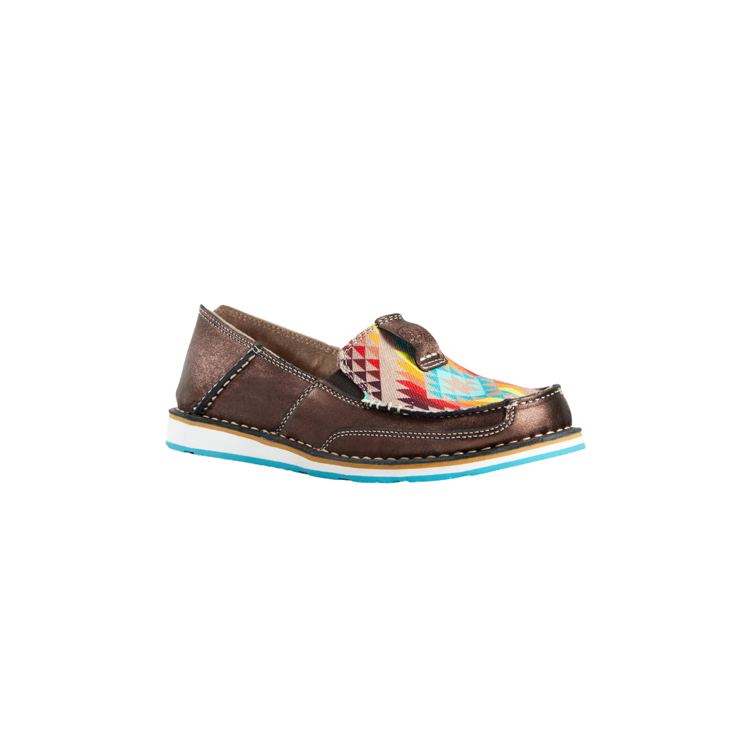 Ariat Women's Cruiser Metallic Aztec Brown Shoes
