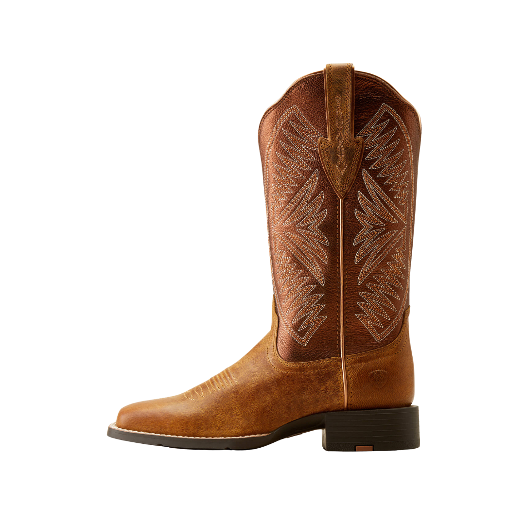 Ariat Women's Round Up Ruidoso Burnished Chesnut Boots