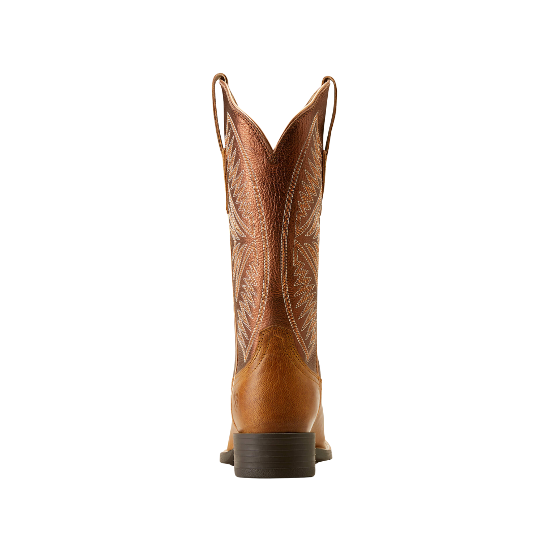 Ariat Women's Round Up Ruidoso Burnished Chesnut Boots