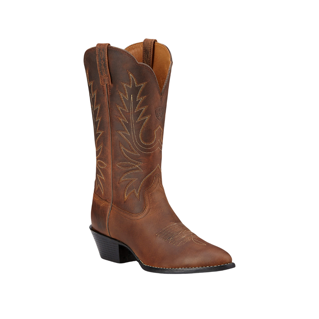 Ariat Women's Heritage Western Distressed Brown Boots