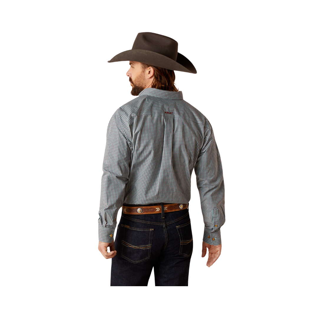Ariat Men's Pro Series Nestor Classic Fit Angel Blue Shirt