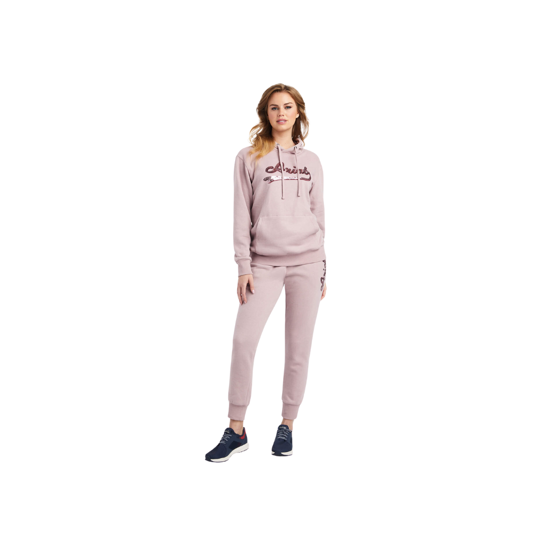 Ariat Women's Real Jogger Nostalgia Rose Heather Sweatpants