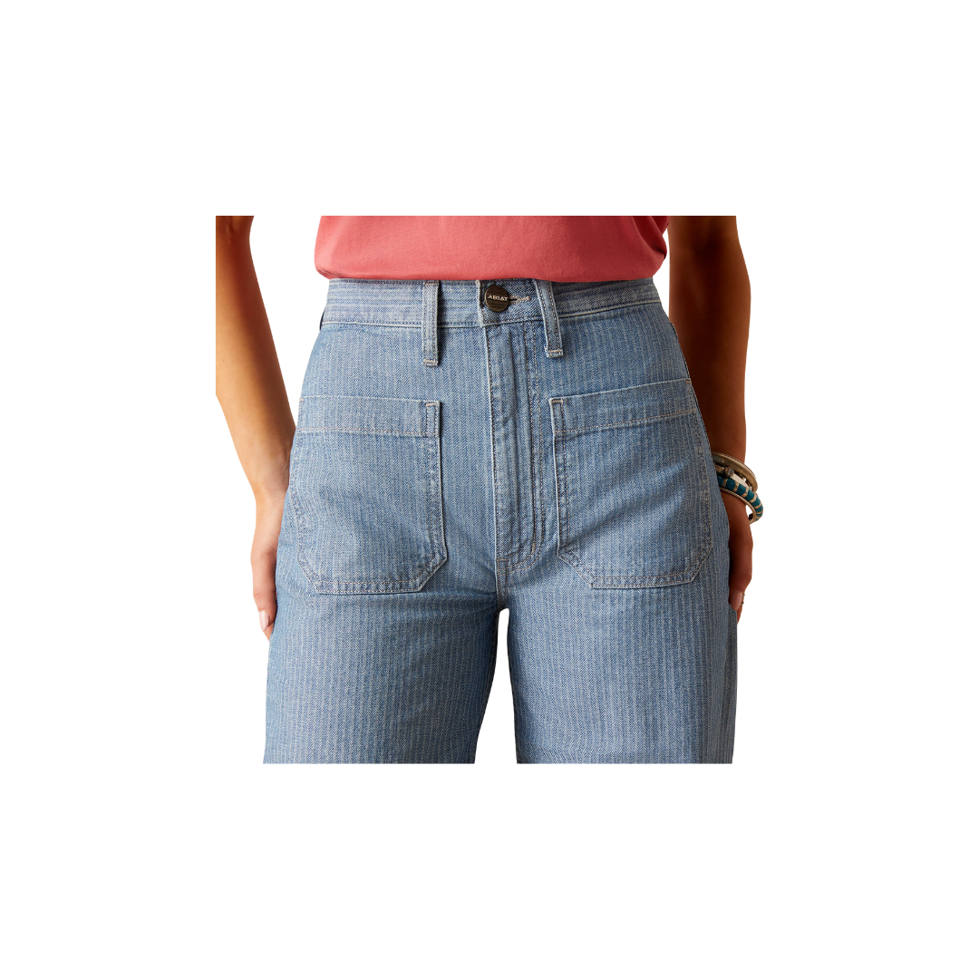 Ariat Women's High Rise Jazmine Wide Idaho Jeans