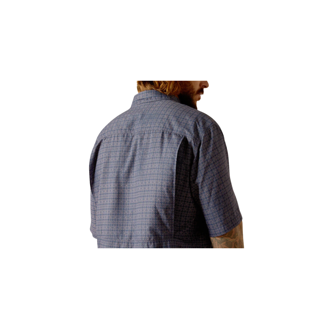Ariat Men's Venttek Outbound Mood Classic Fit Indigo Shirt