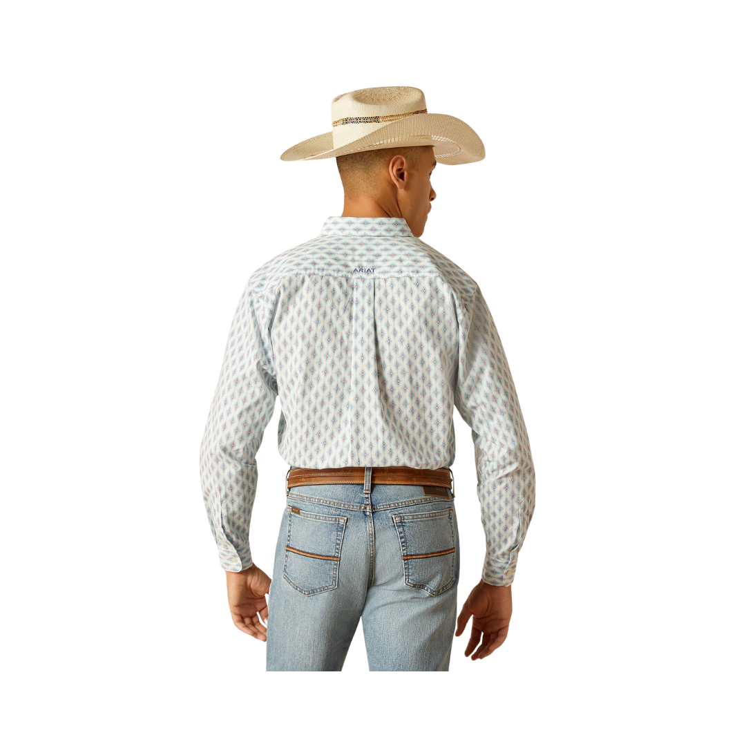 Ariat Men's Kendrick Fitted White Shirt