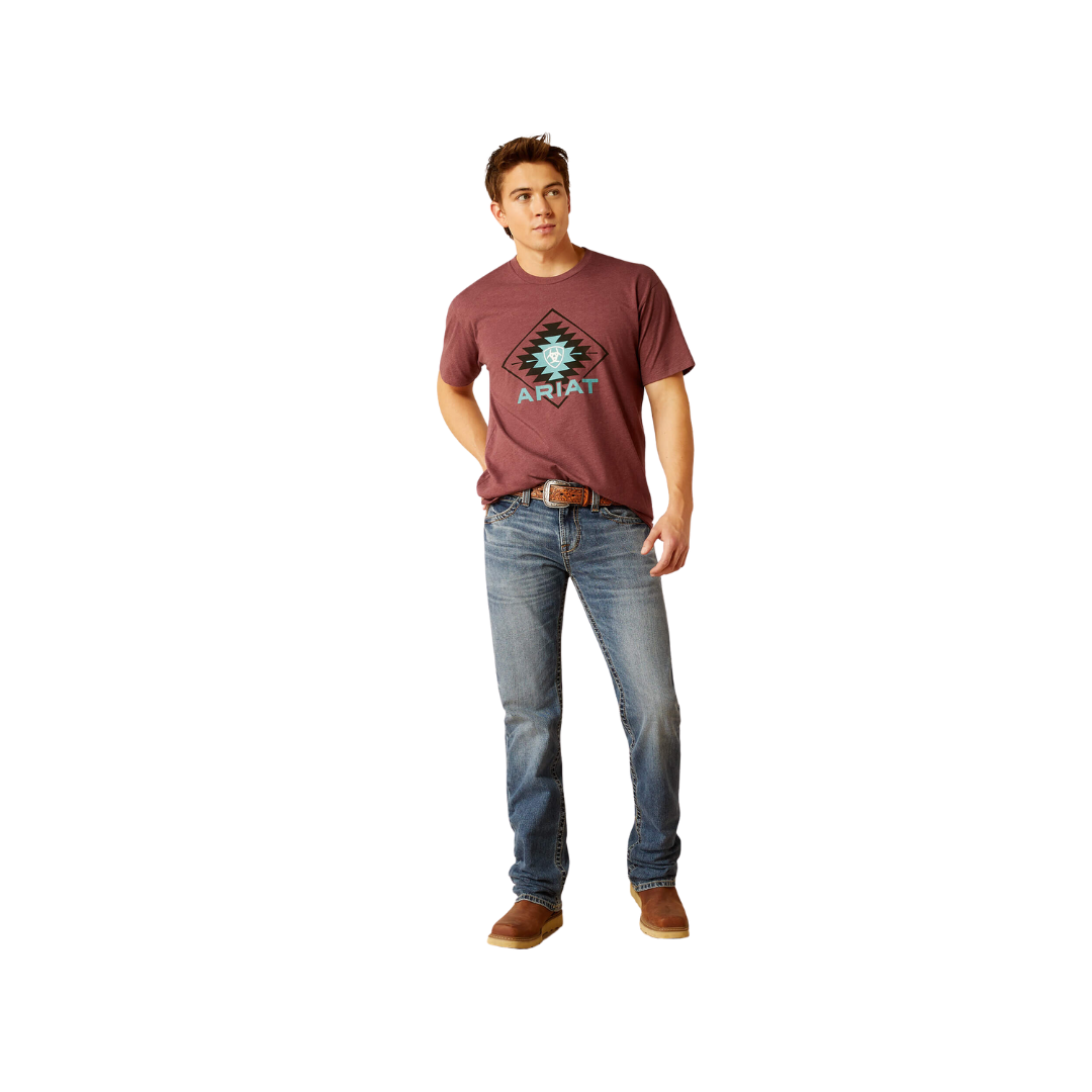Ariat Men's M7 Slim Warrack Straight Livermore Jeans