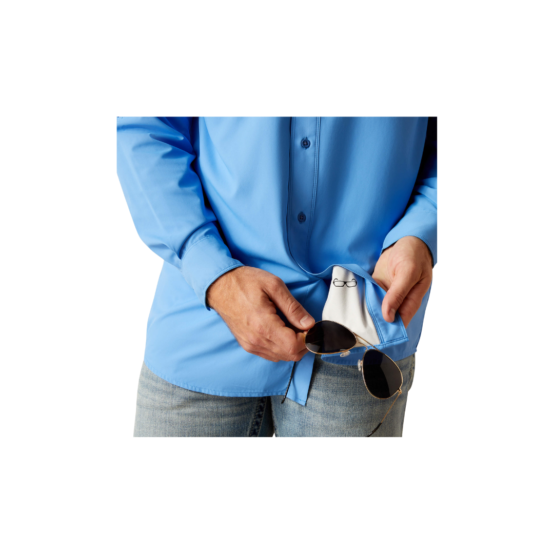 Ariat Men's VentTEK Outbound Classic Fit Marina Shirt