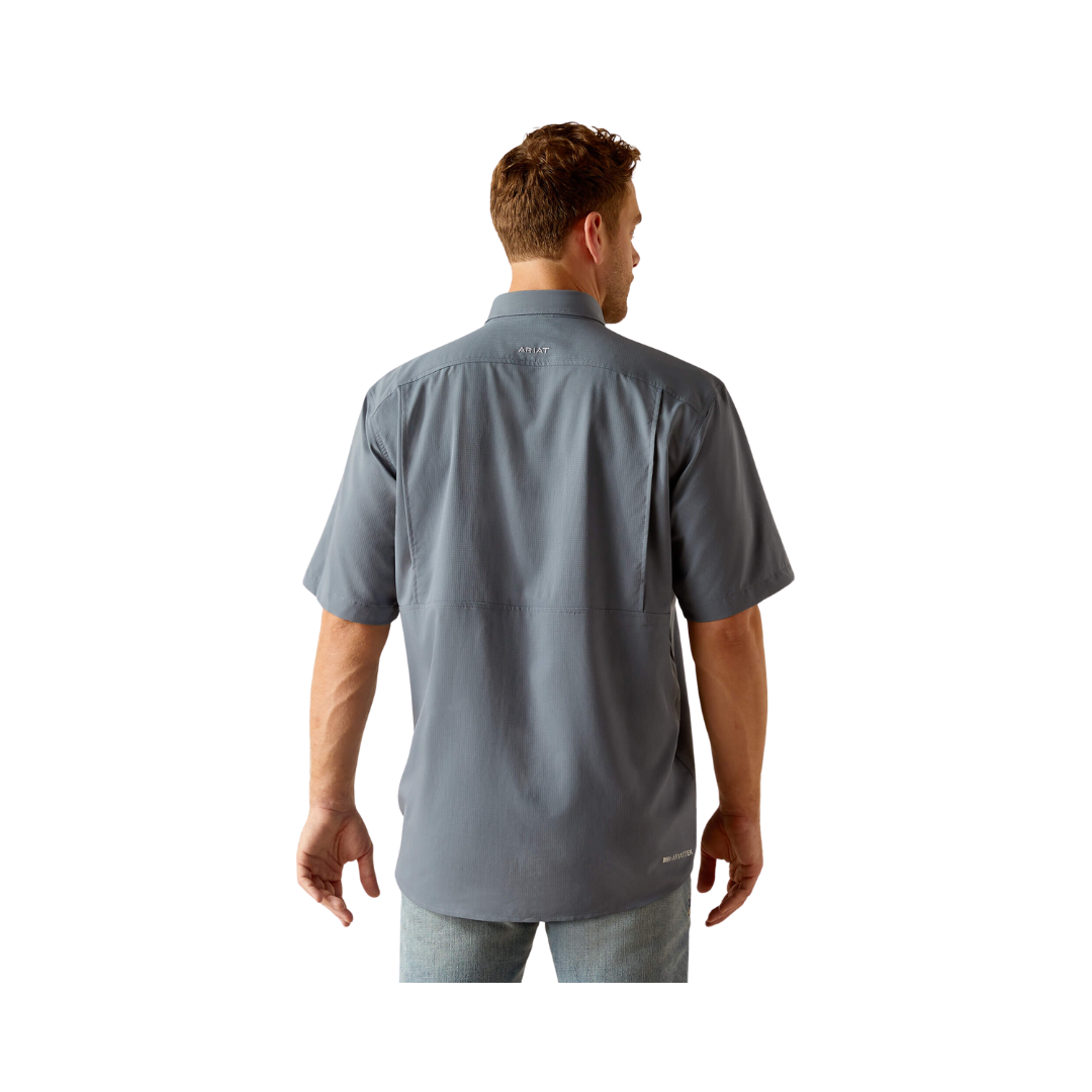 Ariat Men's Pro Series Venttek Newsboy Blue Shirt