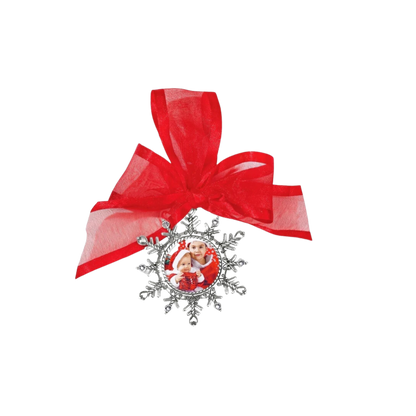 Brighton Unisex Christmas Photo Snowflake Ornament