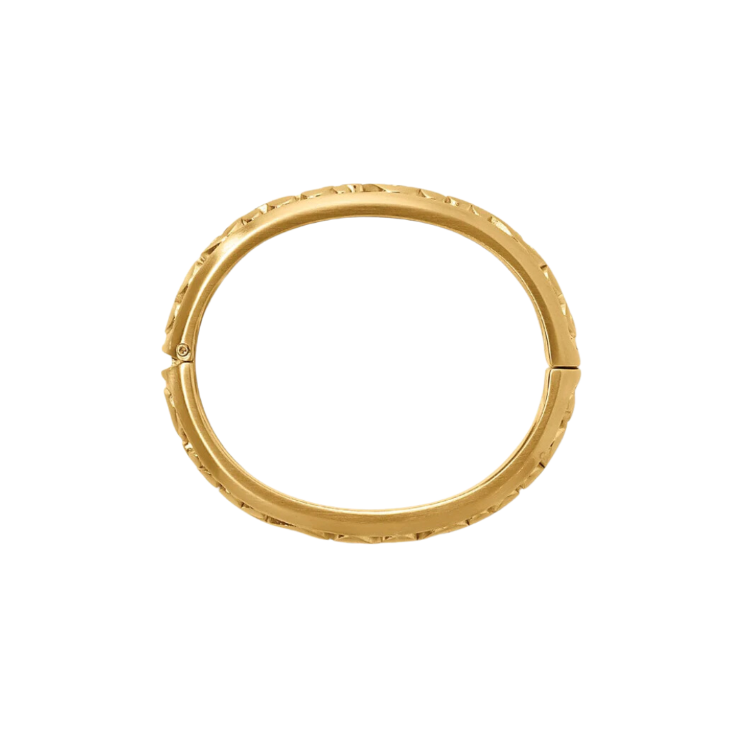 Brighton Women's Contempo Medium Hinged Gold Bangle