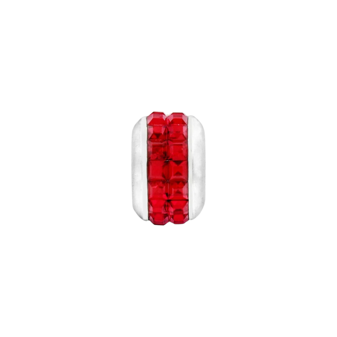 Brighton Women's Spectrum Silver Red Bead