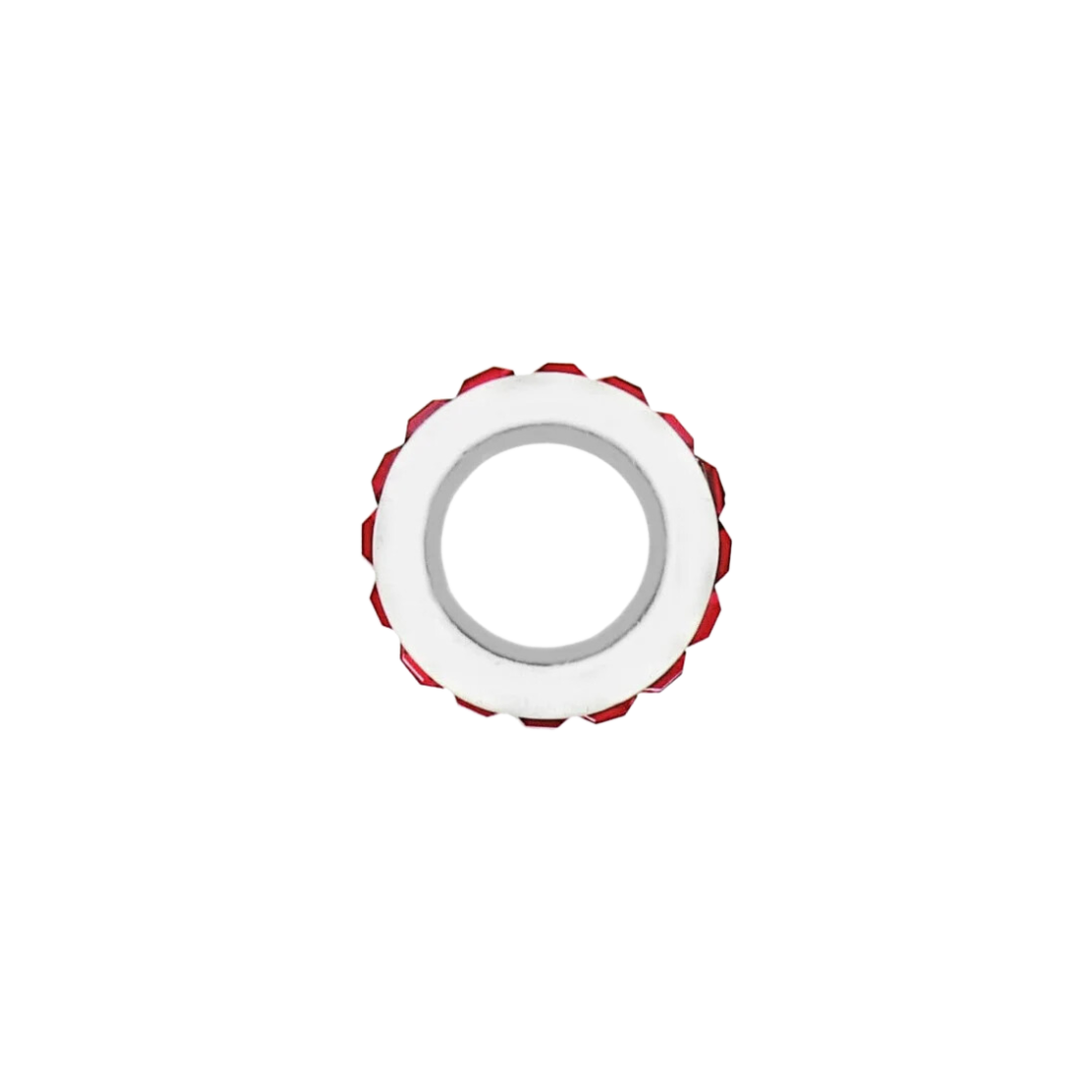 Brighton Women's Spectrum Silver Red Bead