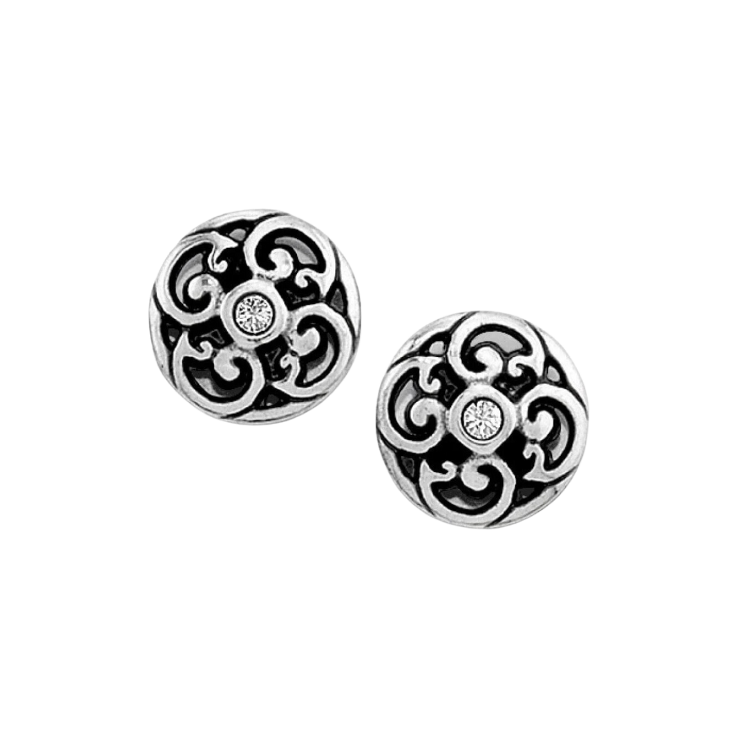 Brighton Women's Betsey Mini Post Silver Earrings