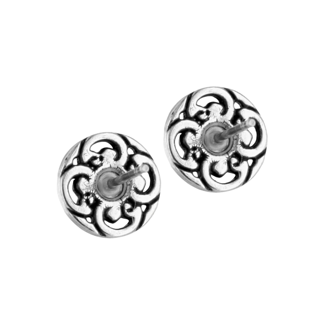 Brighton Women's Betsey Mini Post Silver Earrings
