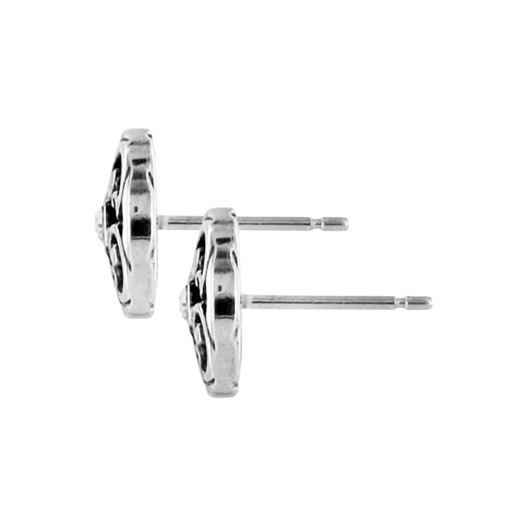 Brighton Women's Betsey Mini Post Silver Earrings