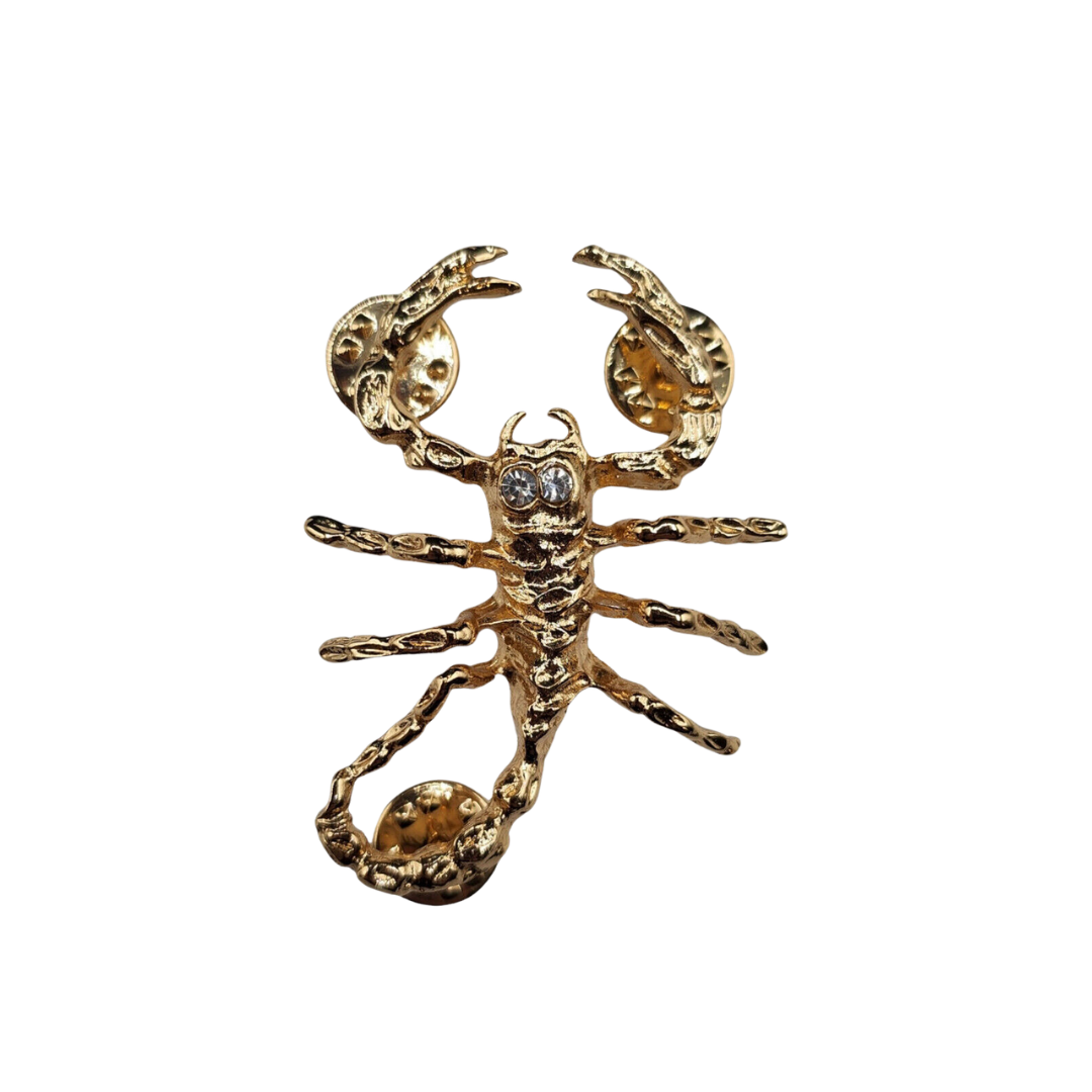 Avalon Unisex Cactus Ranch Long Scorpion Gold Hat Pin