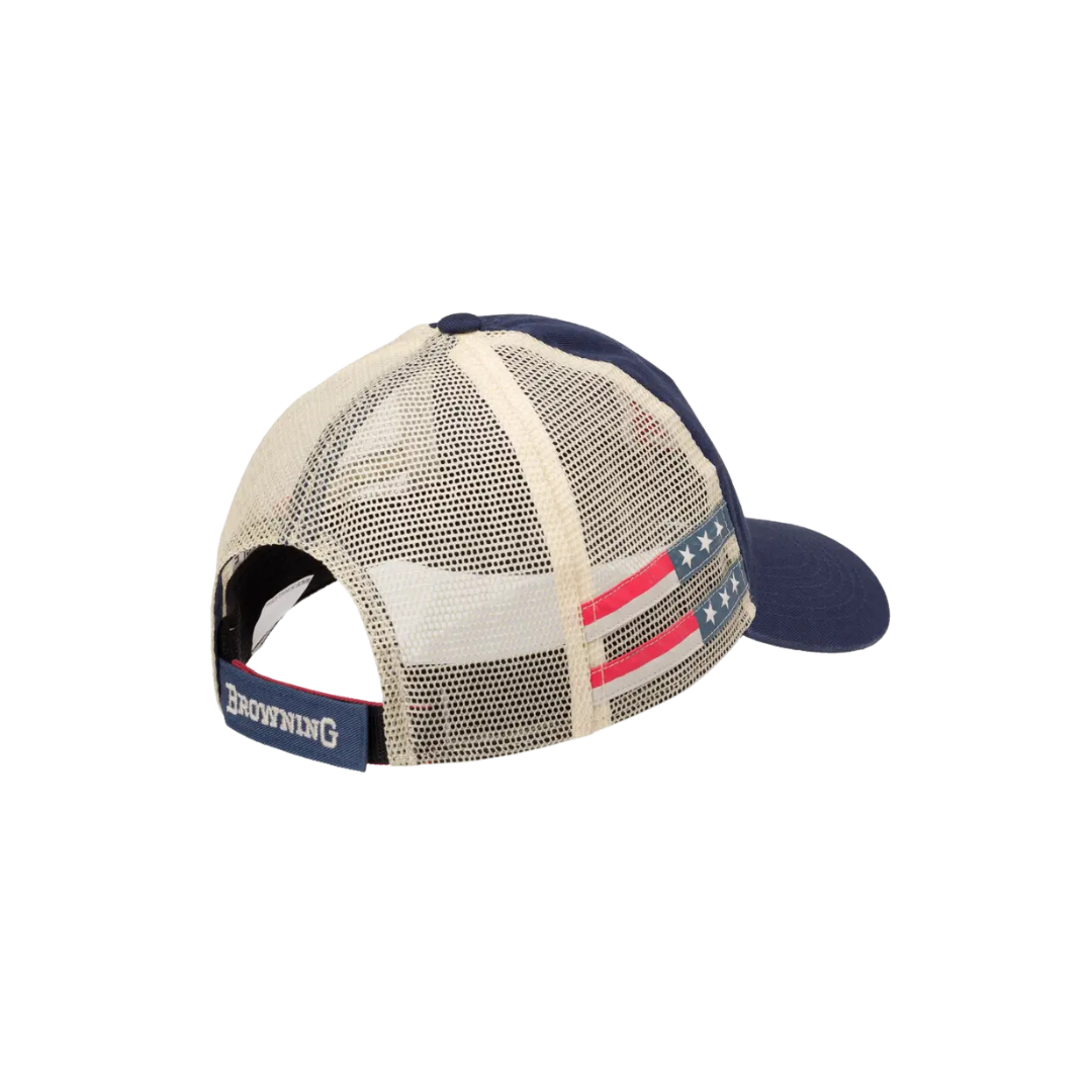 Browning Men's Stars and Stripes Navy Cap