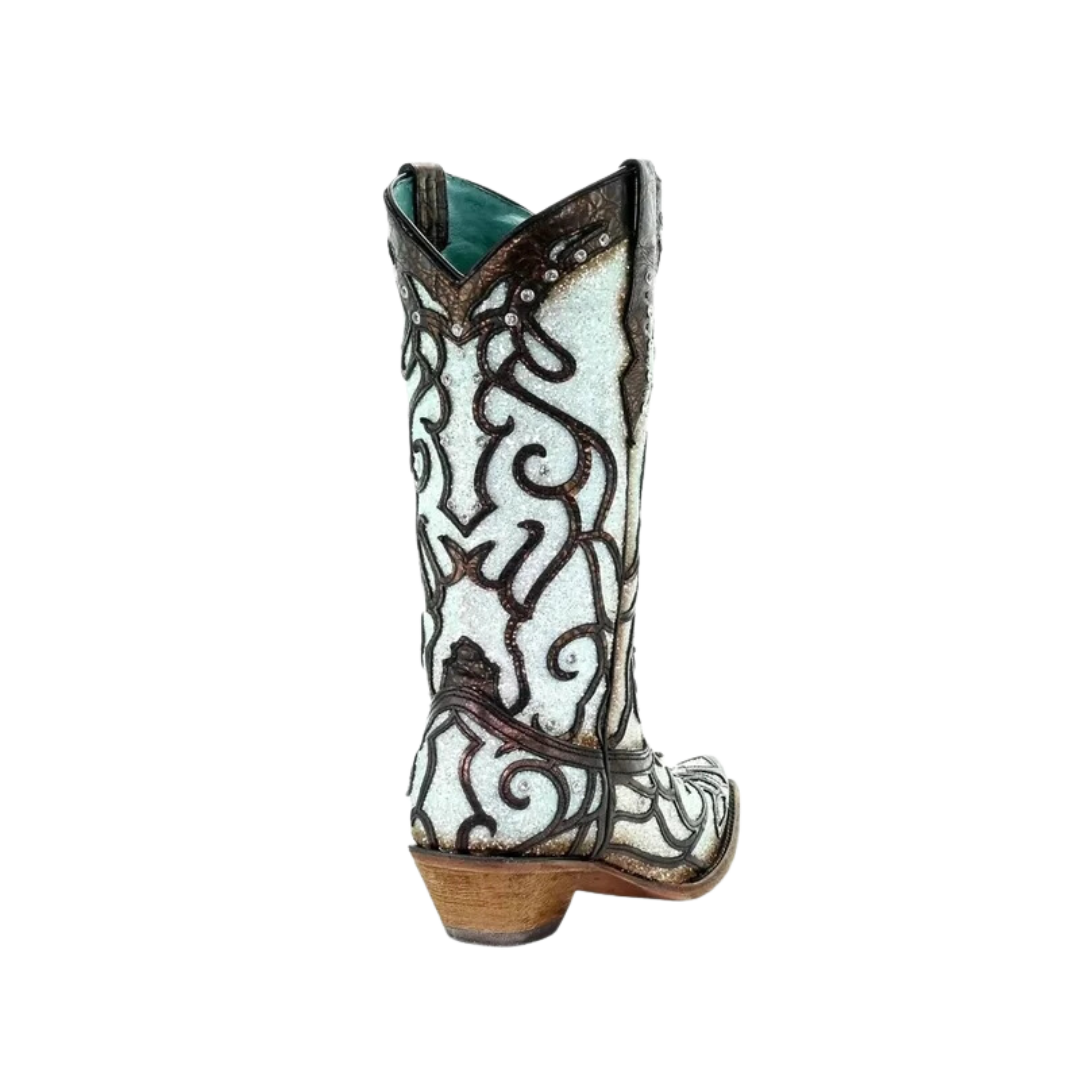 Corral Boots Women's Sky Blue Snip Toe Boot