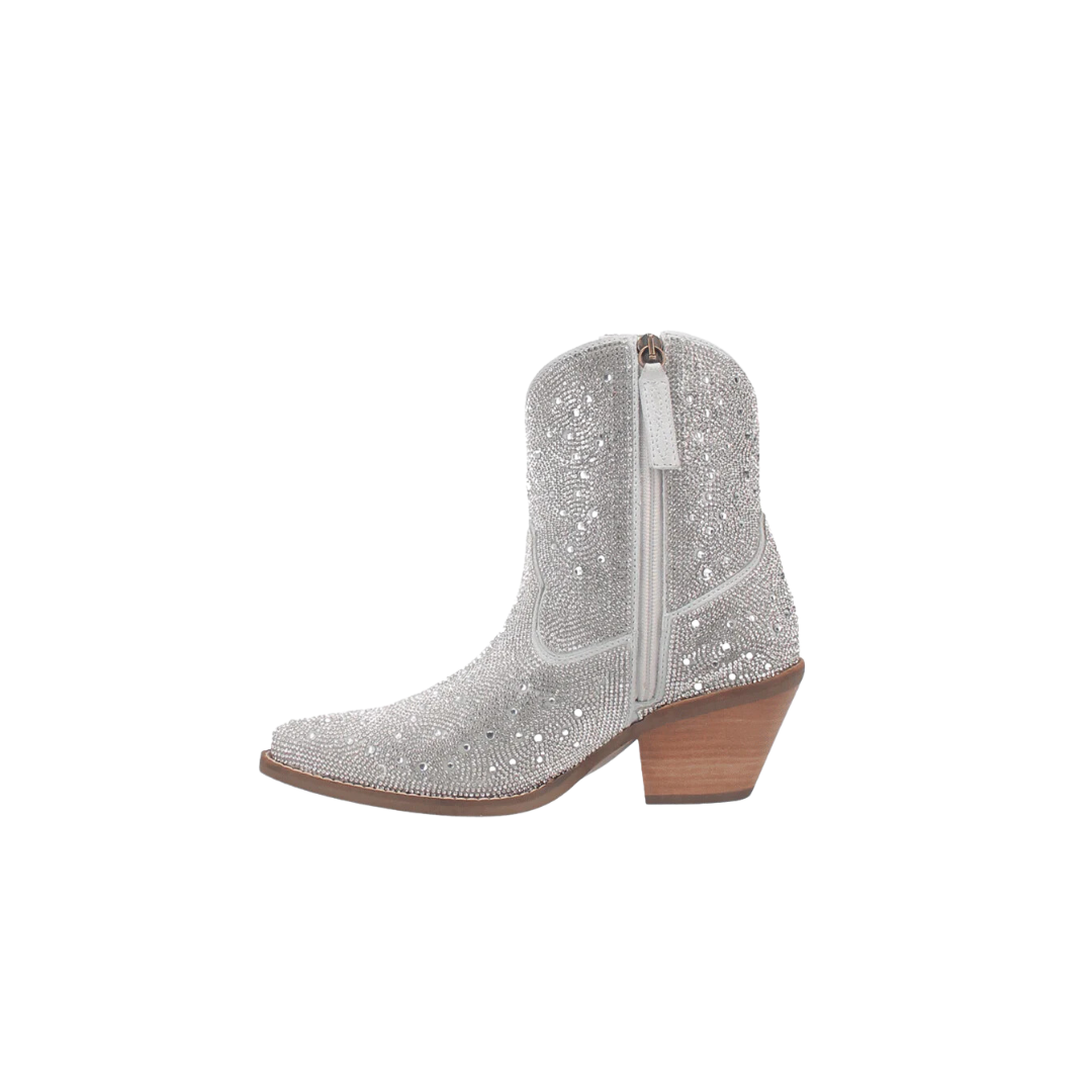 Dingo Women's Rhinestone Grey Boots