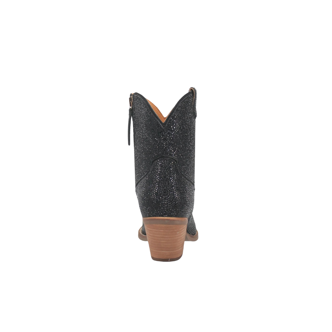Dan Post Dingo Women's Rhinestone Black Boots