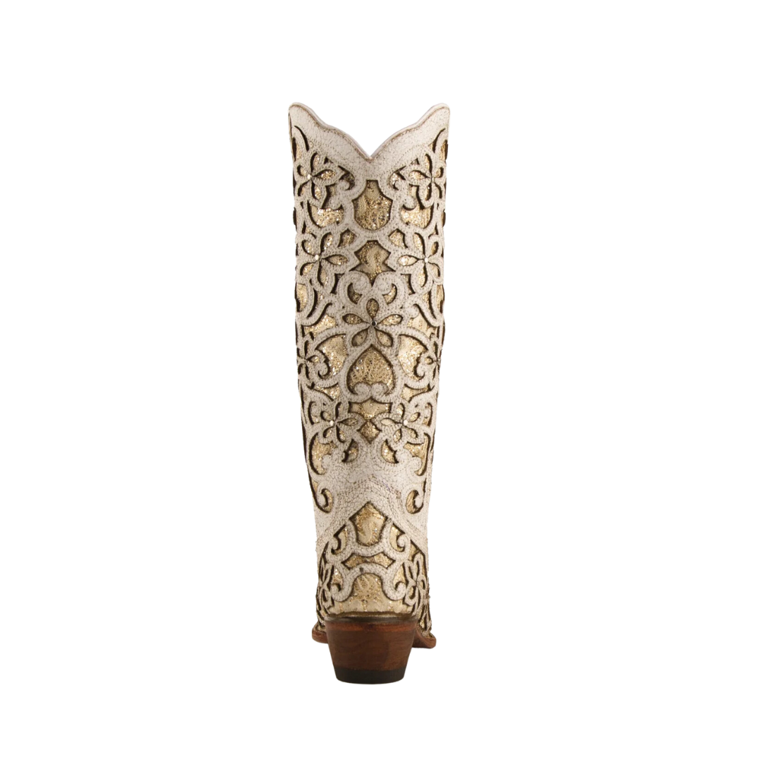 Ferrini Women's Bliss V-Toe White Boots