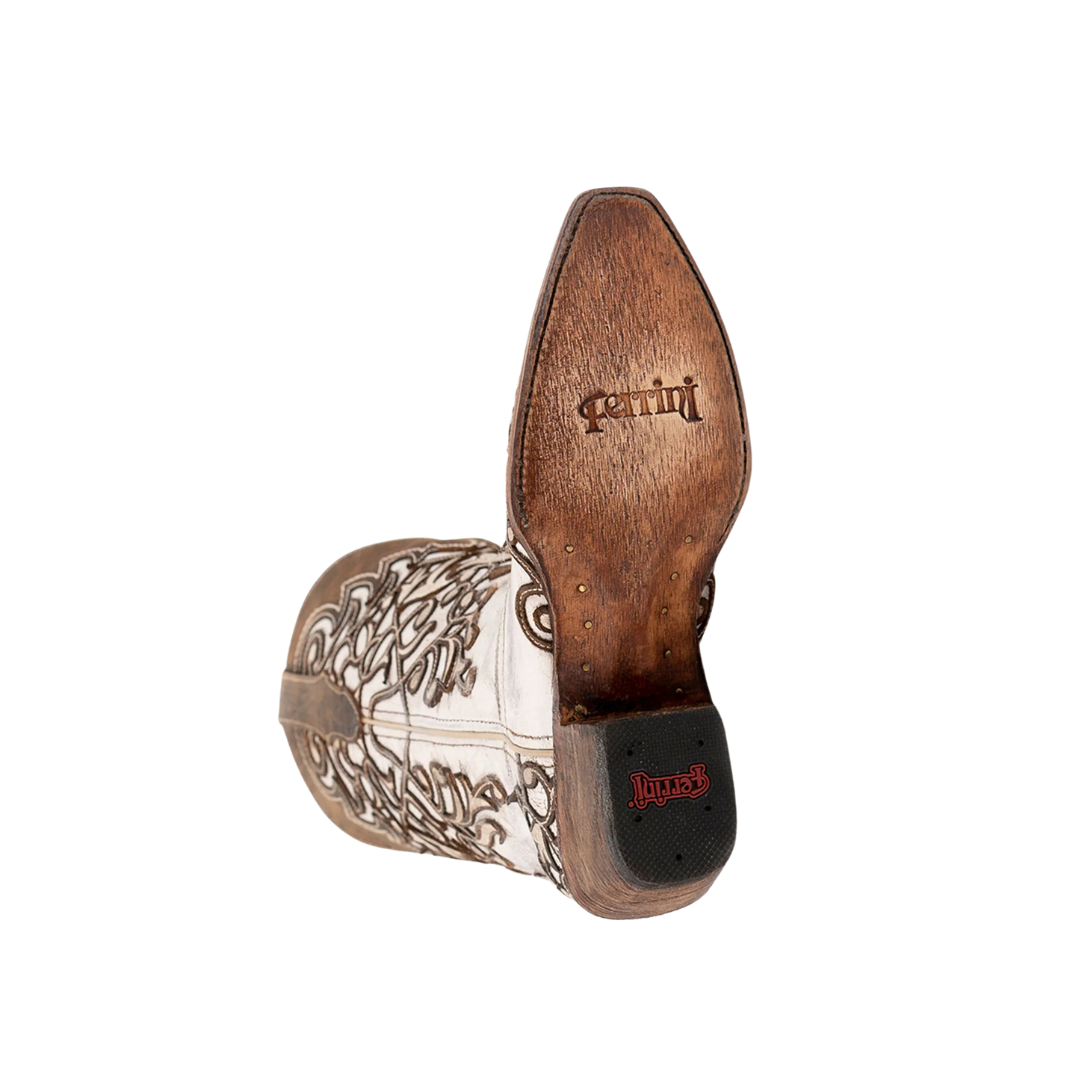 Ferrini Women's Ivy Toe Brown Boots