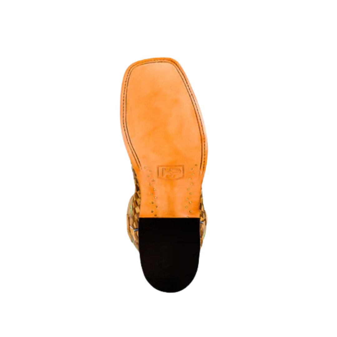 Horse Power Men's Bison Unweave Brown Boots
