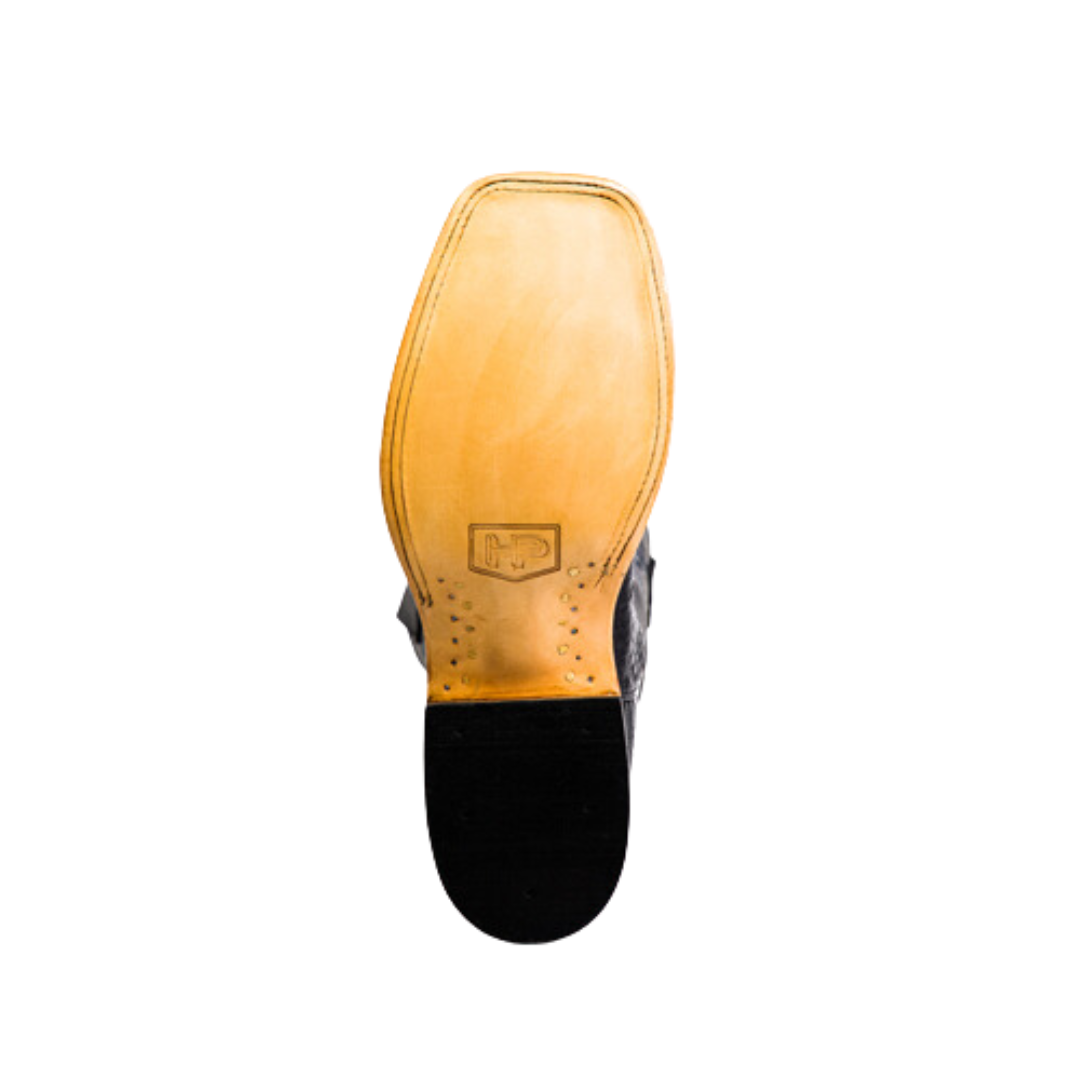 Horse Power Men's Anderson Bean Top Hand Caiman Black Boots