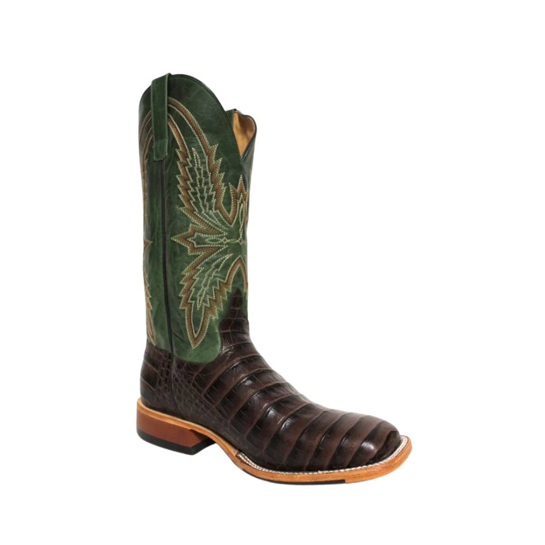 Horse Power Men's Emerald Caiman Brown Boots