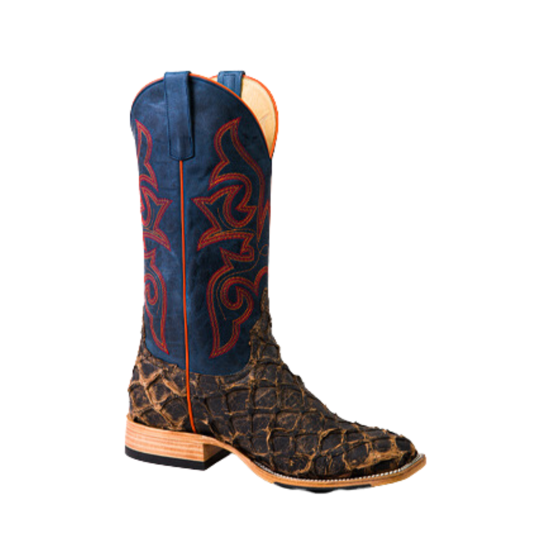 Horse Power Men's Anderson Bean Pirarucu Brown Boots