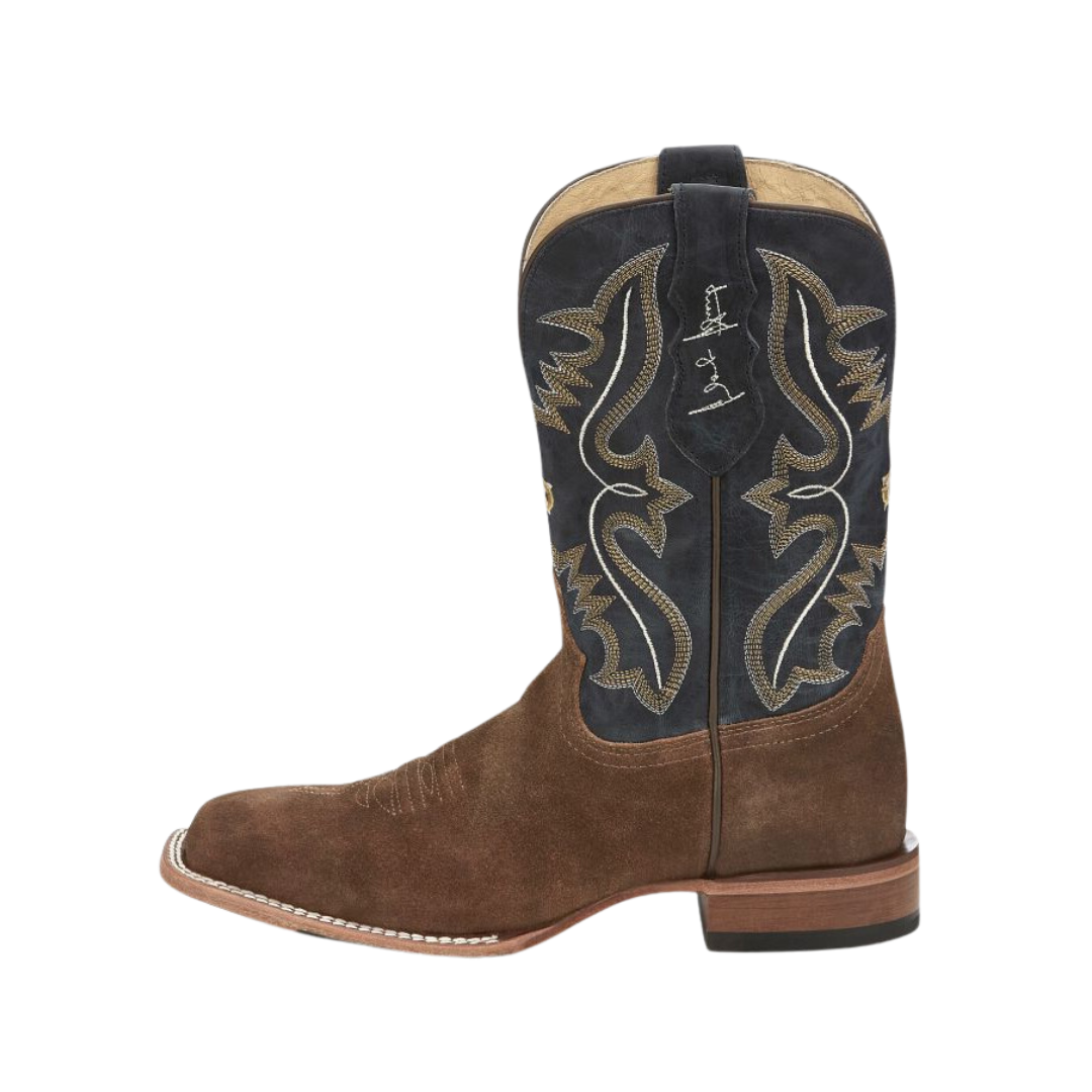 Justin Men's Dillon Western Cowhide Brown Boots
