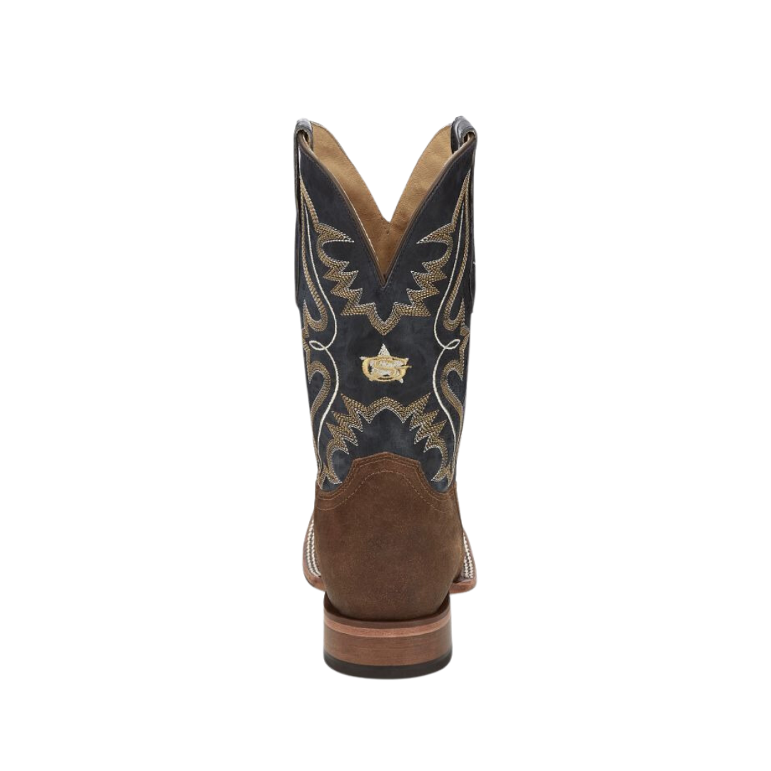 Justin Men's Dillon Western Cowhide Brown Boots