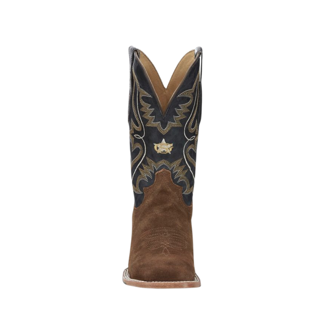 Justin Men's Dillon Western Cowhide Brown Boots