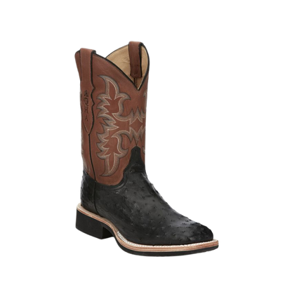 Justin boots leather sole online