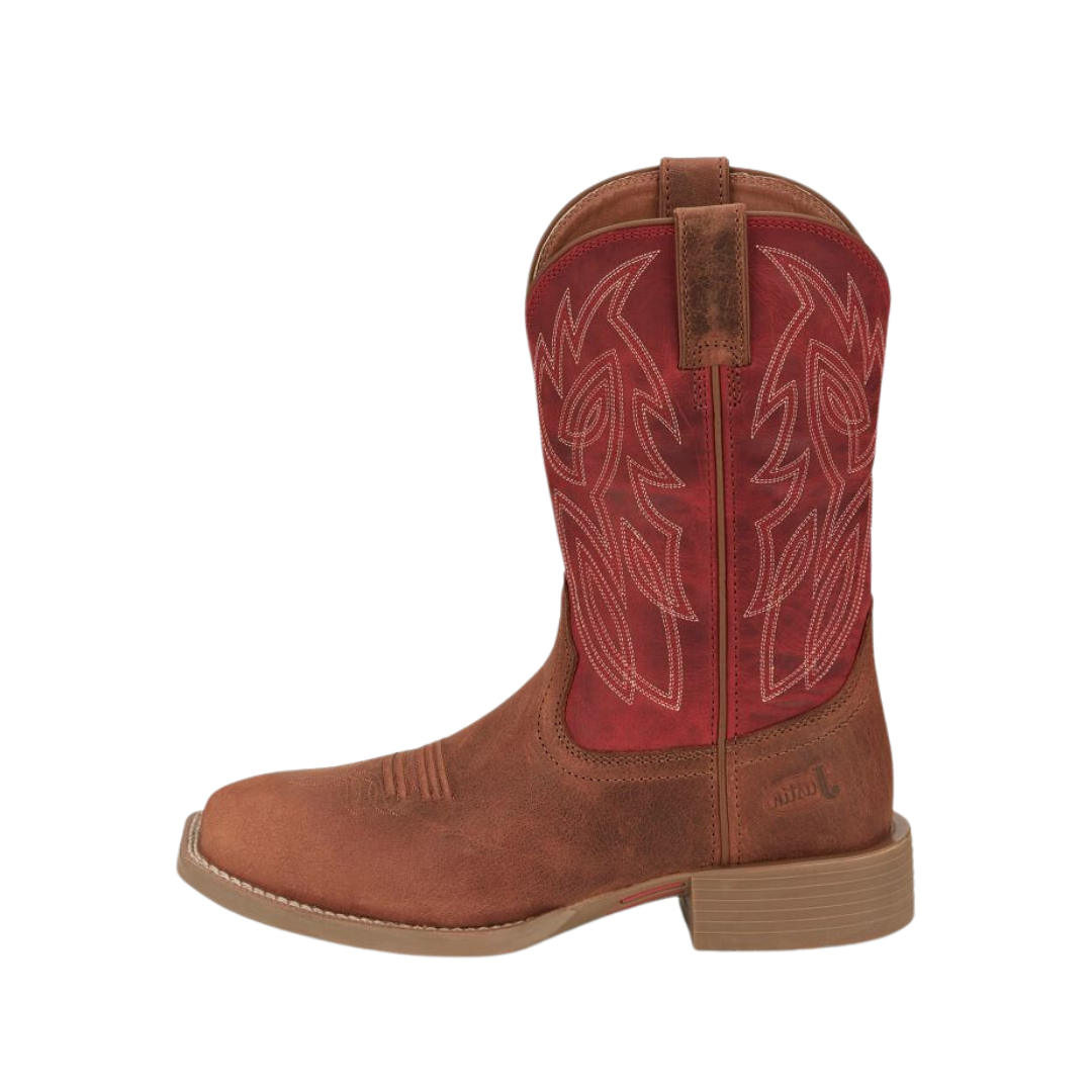 Justin Men's Canter Broad Square Cognac Boots