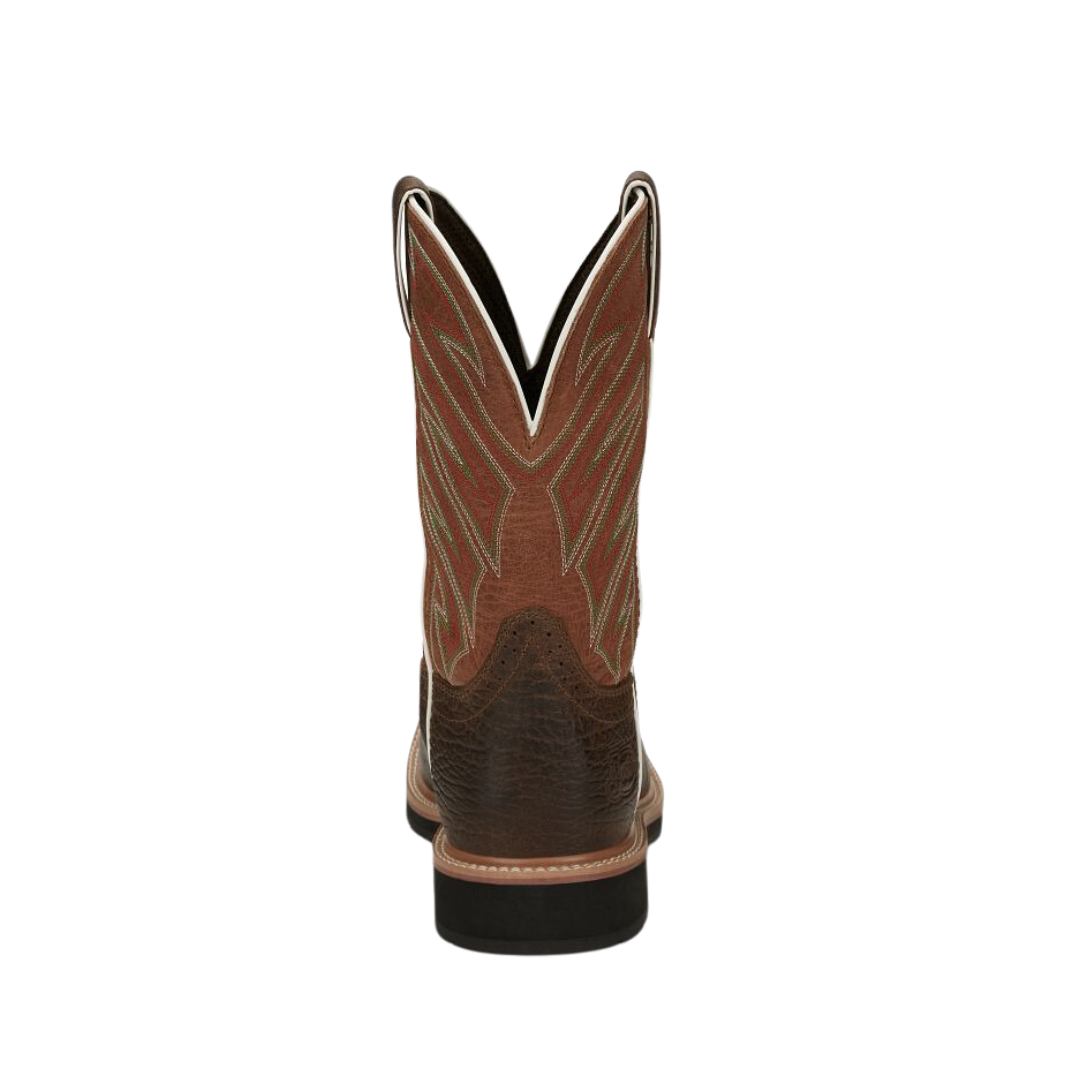 Justin Men's Electrician 11" Work Brown Boots
