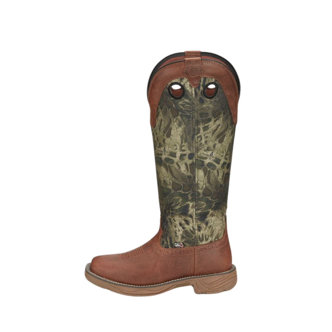 Justin Men s Snake Resisting Square Toe Work Boots The Boot Jack