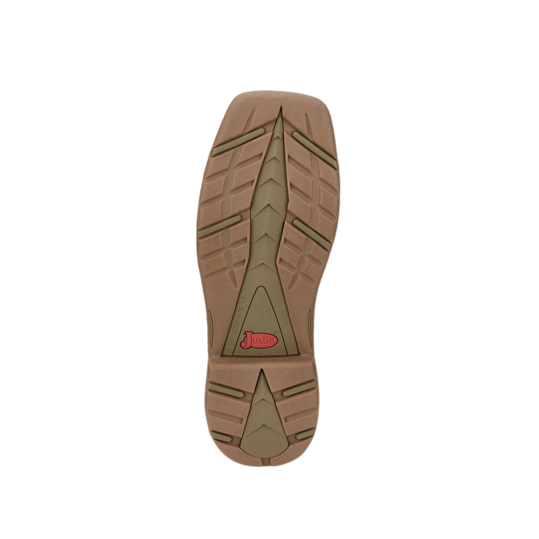 Justin Men's Rush Strike Work Brown Boots